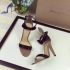 Gianvito Rossi Bunny Bow Tie Ankle-Strap Sandals